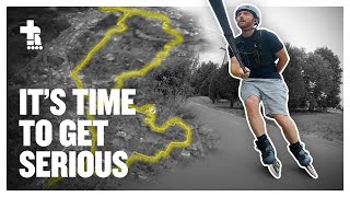 Marathon Training Day 7 | Big Wheel Inline Skating