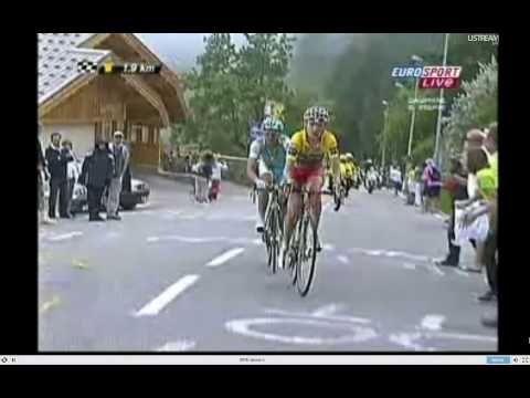Critérium du Dauphiné Libere Etapa 6 - L'Alpe d'Huez - Contador, Brajkovic
