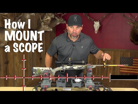 How I Mount  A Scope | Browning 6.8 Western | Leupold VX-6