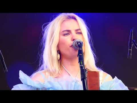 Zandi Holup performing on Hard Rock stage at CMA Fest