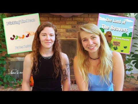 Reading ADULT HUMOR Books! - *The Land of the Beavers + Flicking The Bean* - H&K