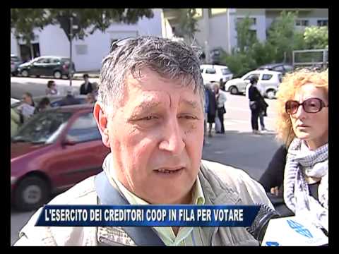 07/05/2015 - L'ESERCITO DEI CREDITORI COOP IN FILA PER VOTARE