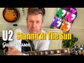 Staring At The Sun - U2 Acoustic Guitar Lesson (Guitar Chords) Learn It In 7 Minutes