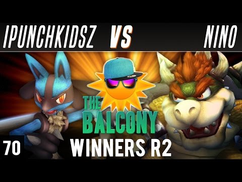 PM @ the Balcony 70 - Winners R2 ft. R3|iPunchKidsz (Lucario) VS Nino (Bowser, Wolf)