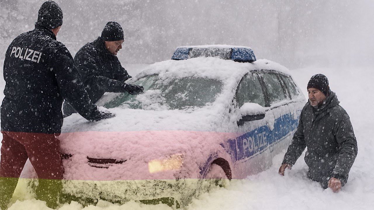 Không Khí Bắc Cực Tràn Xuống Gây Ra Điều Kiện Mùa Đông Sớm Bất Thường Trên Khắp Trung Âu