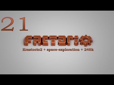 Factorio №21 (Krastorio2 + space-exploration + 248k Modpack)