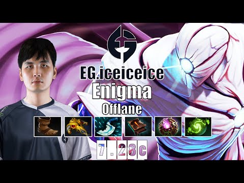 Enigma Offlane | EG.iceiceice | PERFECT BLACKHOLE MVP | 7.28c Gameplay Highlights