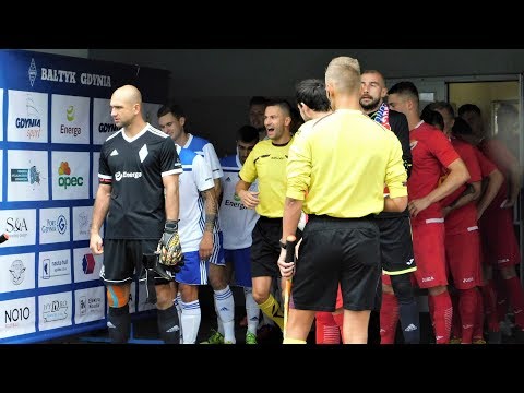 Kulisy meczu Bałtyk Gdynia - Gwardia Koszalin