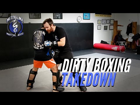 Dirty Boxing Takedown! | Unorthodox clinch takedown they won't see coming