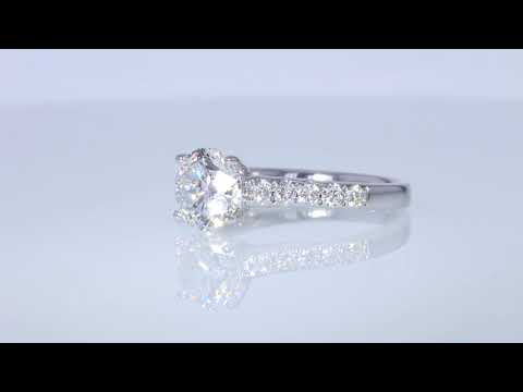 2.37CT Round Colorless Brilliant Diamond Engagement Ring GIA Cert/Appr $35K $13,995