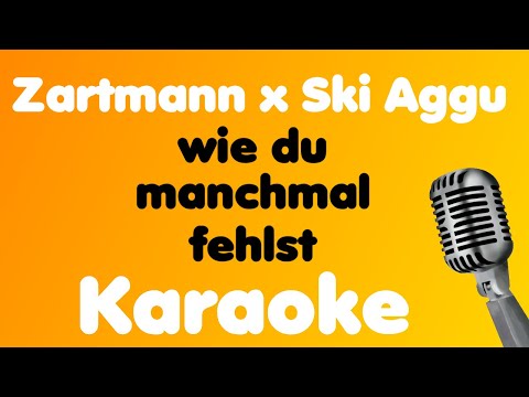 Zartmann x Ski Aggu • wie du manchmal fehlst • Karaoke