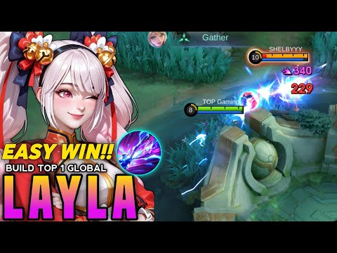 LAYLA BEST GUIDE TO RANK UP FASTER 2026!! (recommended build & emblem!) - Mobile Legends