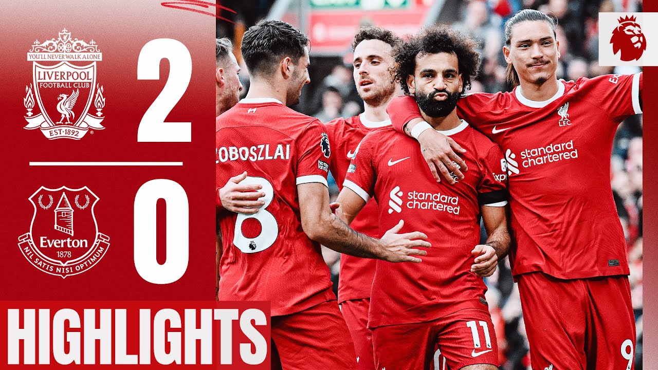 HIGHLIGHTS: Mo Salah scores TWICE to win Merseyside derby! | Liverpool 2-0 Everton
