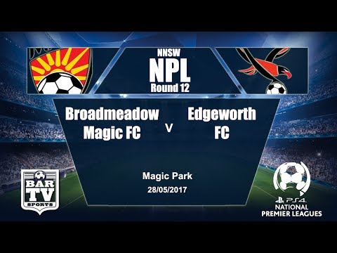 2017 Northern NSW NPL - Round 12 - Broadmeadow Magic FC v Edgeworth Eagles FC