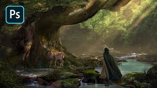 Fantasy Forest – מדריך למניפולציה בפוטושופ
