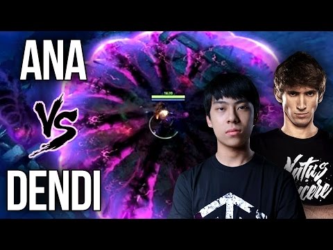 9k Ana- vs. 8k Dendi INVOKER INFERNO Dota 2