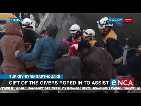 Turkey Syria earthquake Gift of the Givers roped in to assist