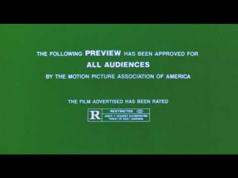 A Green title card R - RESTRICTED (MPAA) Green screen