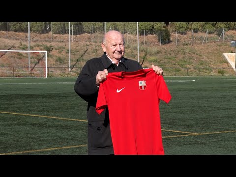 Josep Tort, el President d'Honor del FC Santboià
