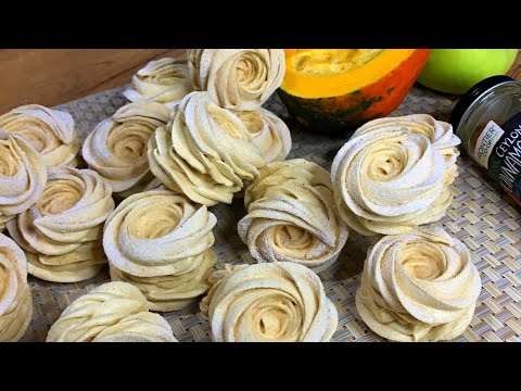 Russian Zephyr (Marshmallow) "Pumpkin Latte" recipe