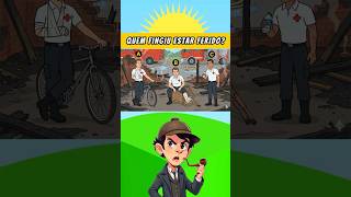 Quem fingiu estar ferido? #quiz #quiztime #adivinhe #animação #charada #enigma