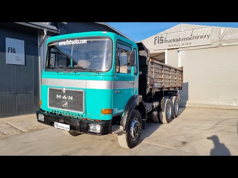 MAN 32.361 6X4 tipper  - FIŠ TRUCKS SLOVENIA
