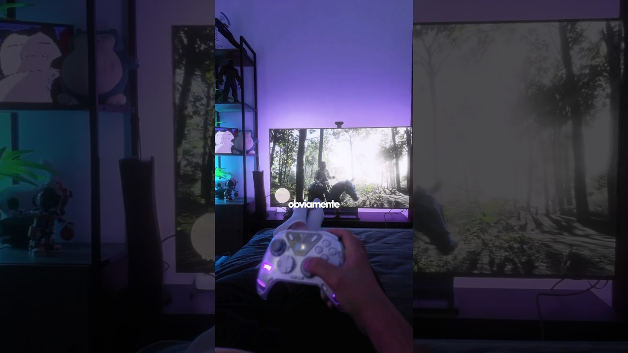 Joguei pc na minha tv! Ficou insano🤯