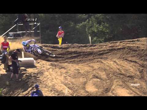Dean Ferris crash MXGP of Belgium 2015