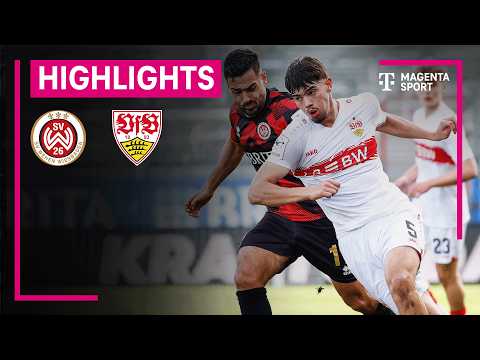 SV Wehen Wiesbaden - VfB Stuttgart II | Highlights 3. Liga | MAGENTA SPORT