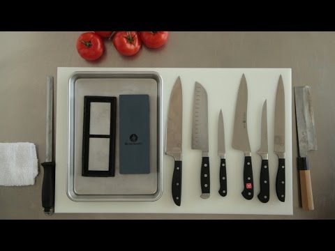 Four must-have kitchen knives & how to keep them sharp