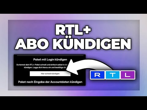 RTL Plus Abo kündigen - Anleitung