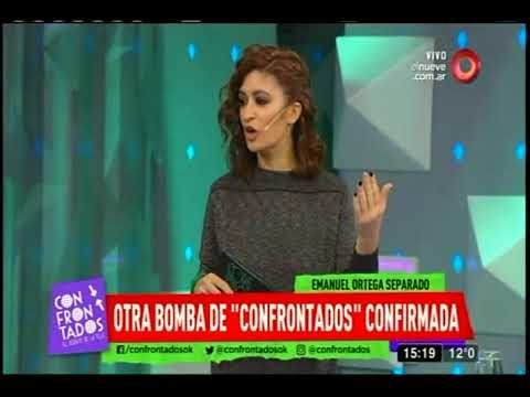 Emanuel Ortega confirmó su separación de Ana Paula Dutil