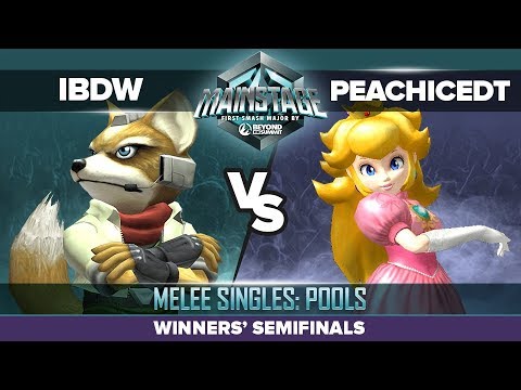 iBDW vs PeachIcedT - Winners' Semifinals: Melee Singles Pools - Mainstage | Fox vs Peach