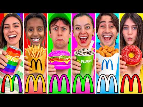 APRIAMO 10 MC DONALD’S NEL TUO COLORE IN CASA NELLA VITA REALE PER 24 ORE!🍟