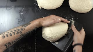 SHAPING high hydration DOUGH | Shaping SOURDOUGH bread HOWTO