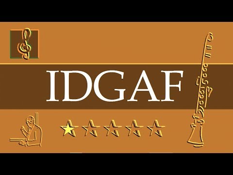 Clarinet Notes Tutorial - IDGAF - Dua Lipa (Sheet Music)