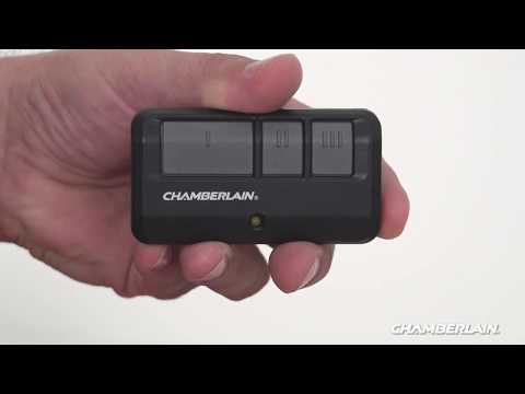 How to Program Chamberlain's 950ESTD and 953ESTD Remote ...