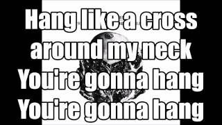 Against Me! -  Osama Bin Laden as the Crucified Christ (Lyrics on Screen)