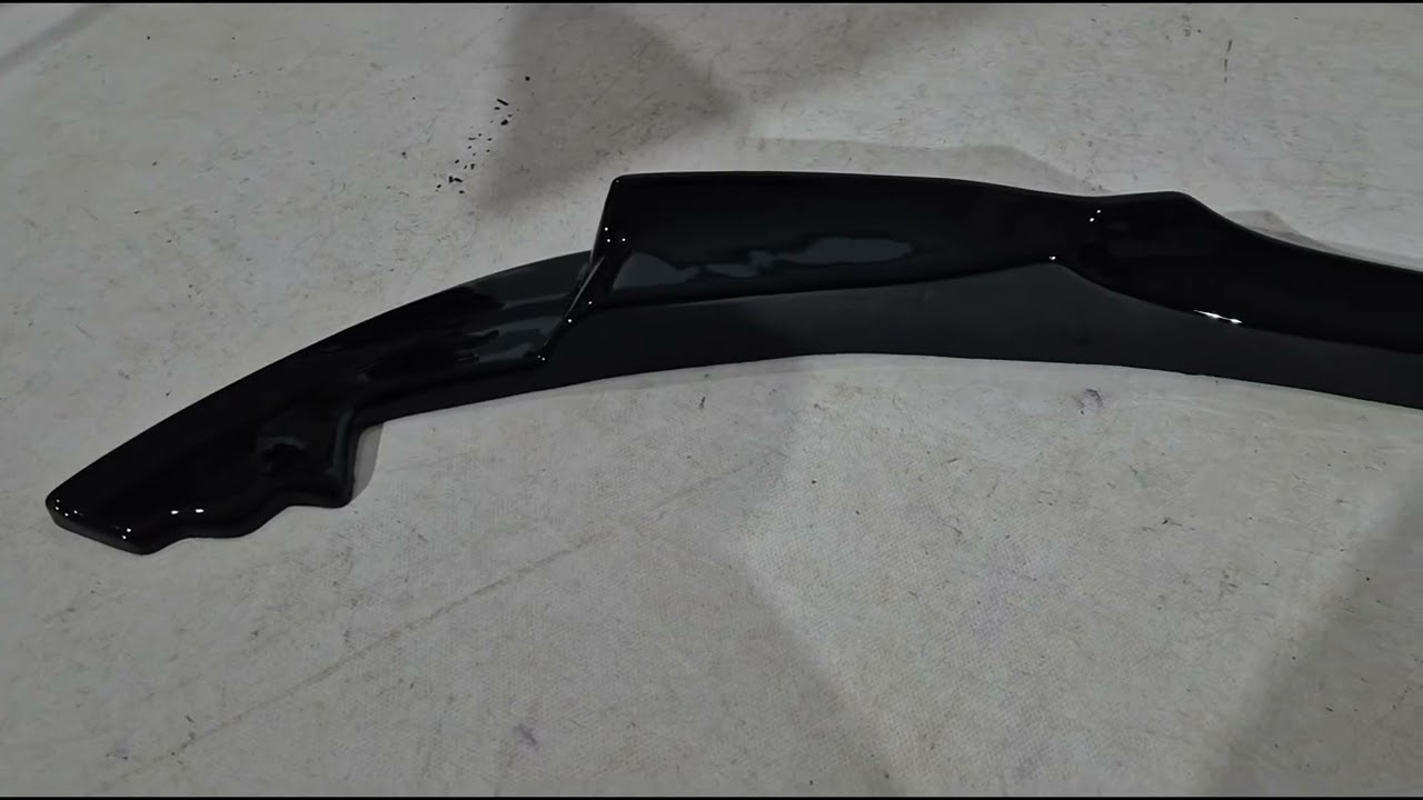 BMW 3 серия E92/E93 2006–2013 гг. Передний сплиттер DPT (для M-Sport 2010-2013, черный глянец) Video 1