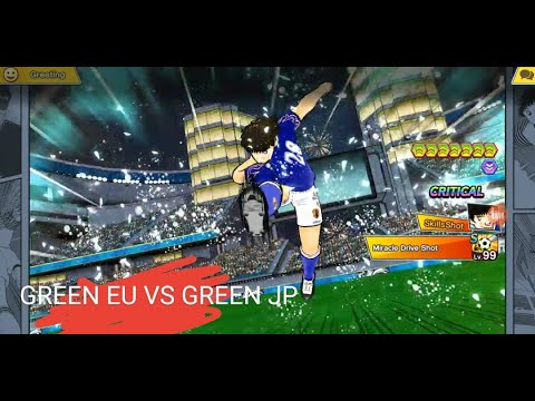 [PVP Rank Match Superstar] Captain Tsubasa Dream Team. GREEN EURO VS GREEN JP
