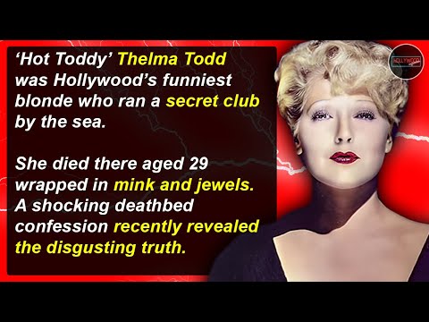 Solved! The Starlet Found Dead in a Garage – Thelma Todd’s Chilling End | Hollywood Mysteries #79