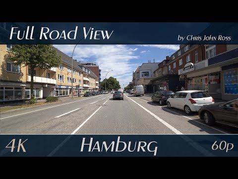Hamburg: Billstedt - Billstedter Hauptstraße, Steinbeker Hauptstraße, Havighorster Redder - 4K UHD