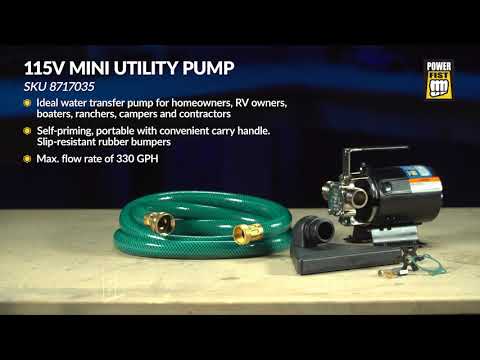 115V Mini Utility Pump \ Mini-pompe utilitaire de 115 V - 8717035