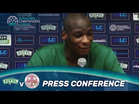ASVEL Lyon-Villeurbanne v Ventspils - Press Conference - Basketball Champions League