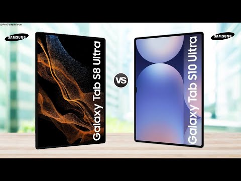 Galaxy Tab S8 Ultra vs Galaxy Tab S10 Ultra || Vergleich