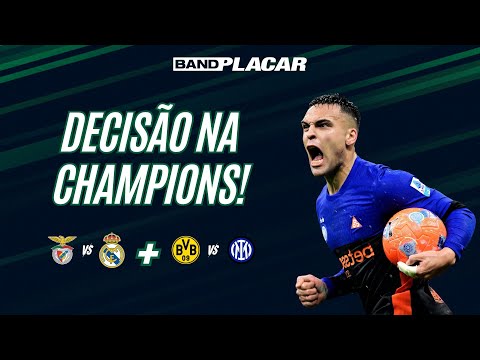 BENFICA X REAL MADRID, BORUSSIA X INTER e BRASILEIRÃO | ANÁLISE E MELHORES ODDS | BAND PLACAR