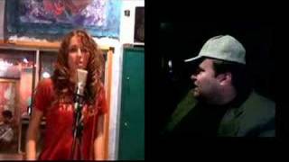 me and Esmee singing &quot;what goes around&quot; by Justin Timberlake