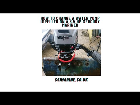 How to change a 3.5hp 4 stroke Mercury Mariner Water Pump Impeller