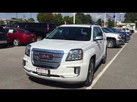2017 GMC Terrain Denali AWD Sunroof White Oshawa ON Stock# 170074