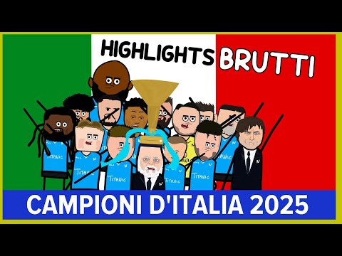 NAPLES CHAMPION OF ITALY 2025 | UGLY HIGHLIGHTS